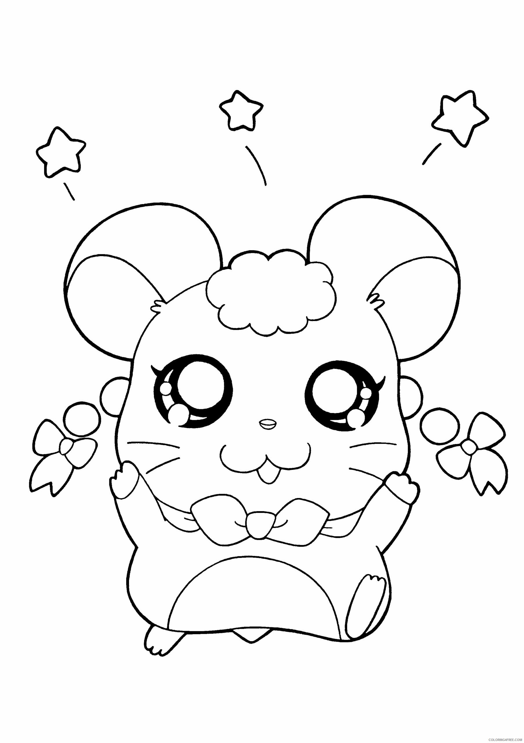 Hamtaro Printable Coloring Pages Anime hamtaro 147 2021 0610 Coloring4free