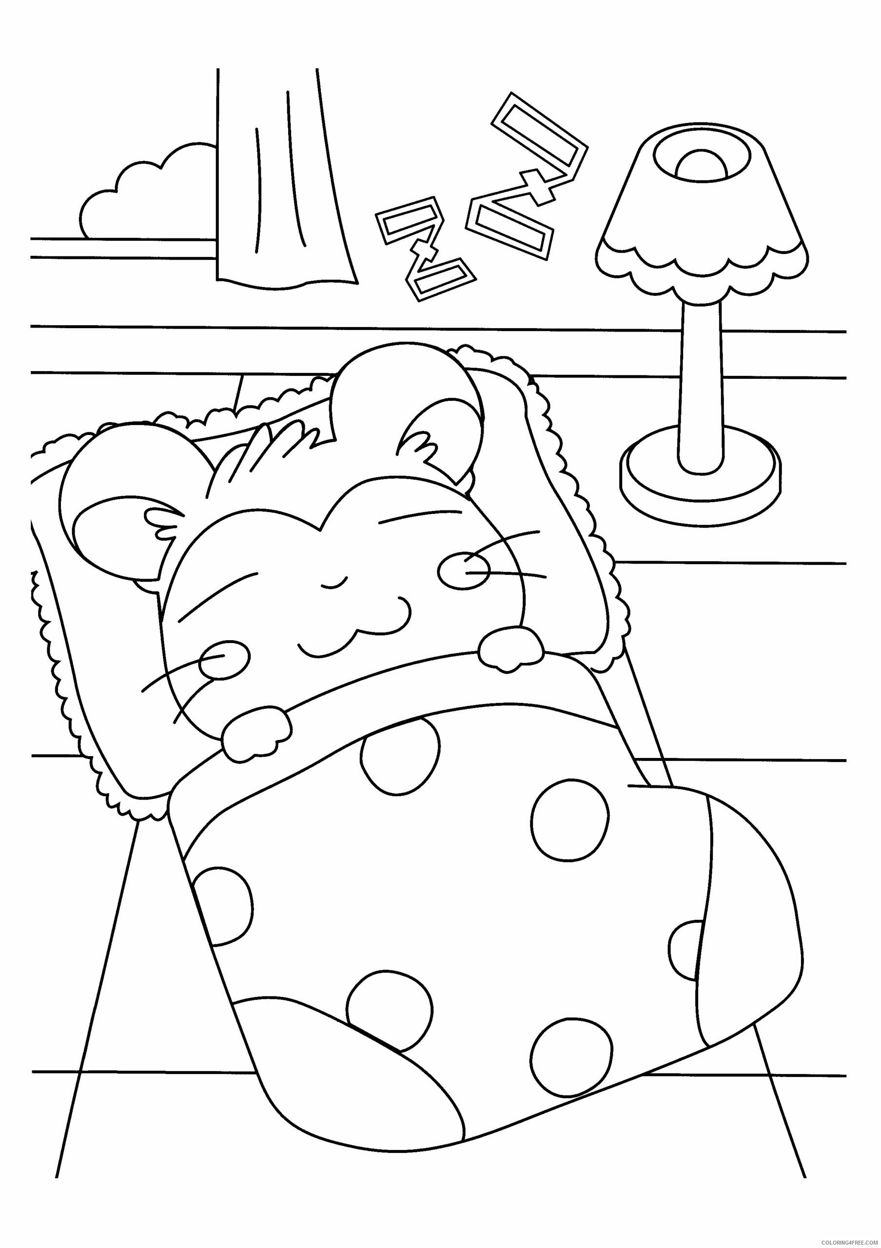 Hamtaro Printable Coloring Pages Anime hamtaro 185 2021 0652 Coloring4free