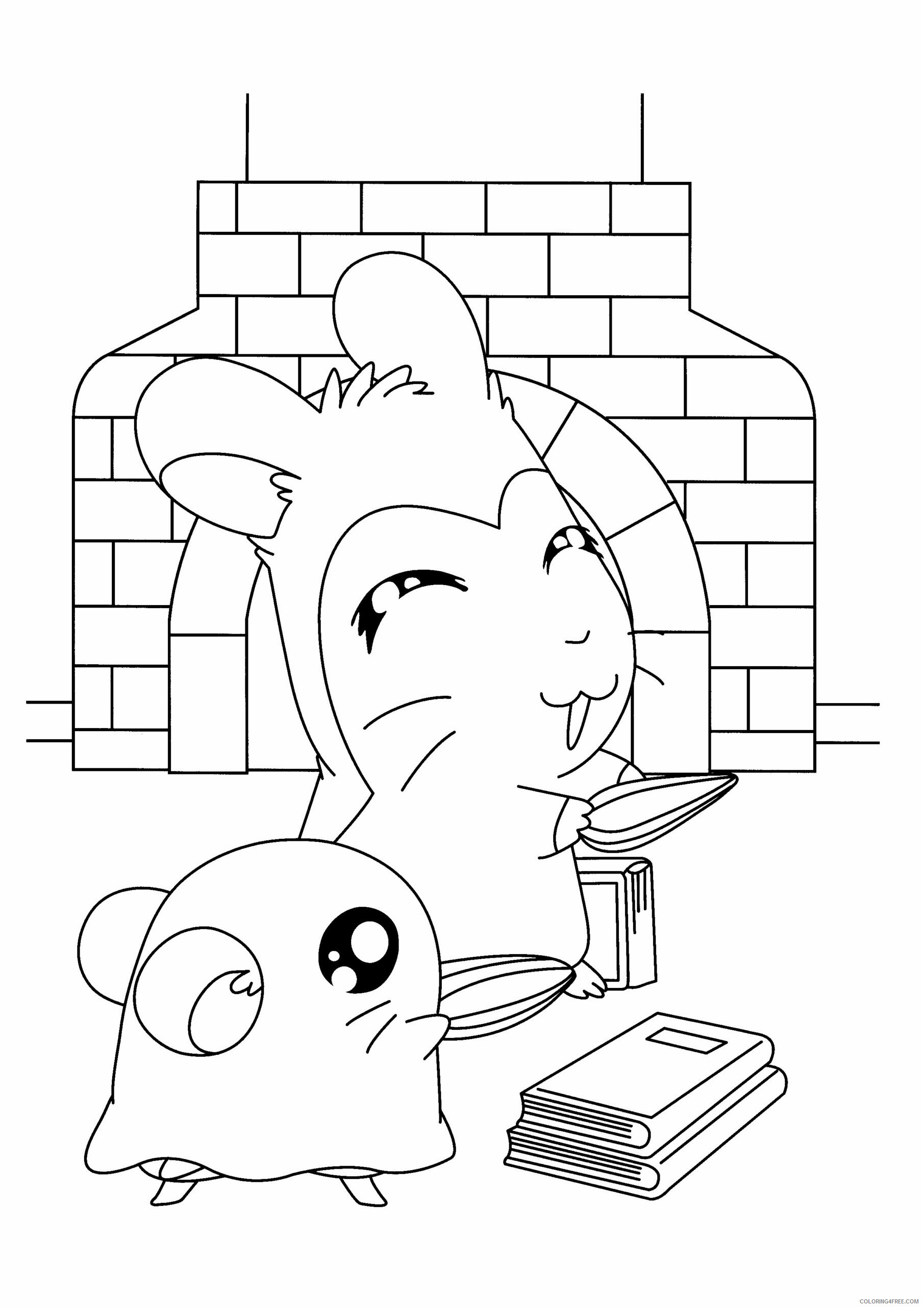 Hamtaro Printable Coloring Pages Anime hamtaro 197 2021 0664 Coloring4free