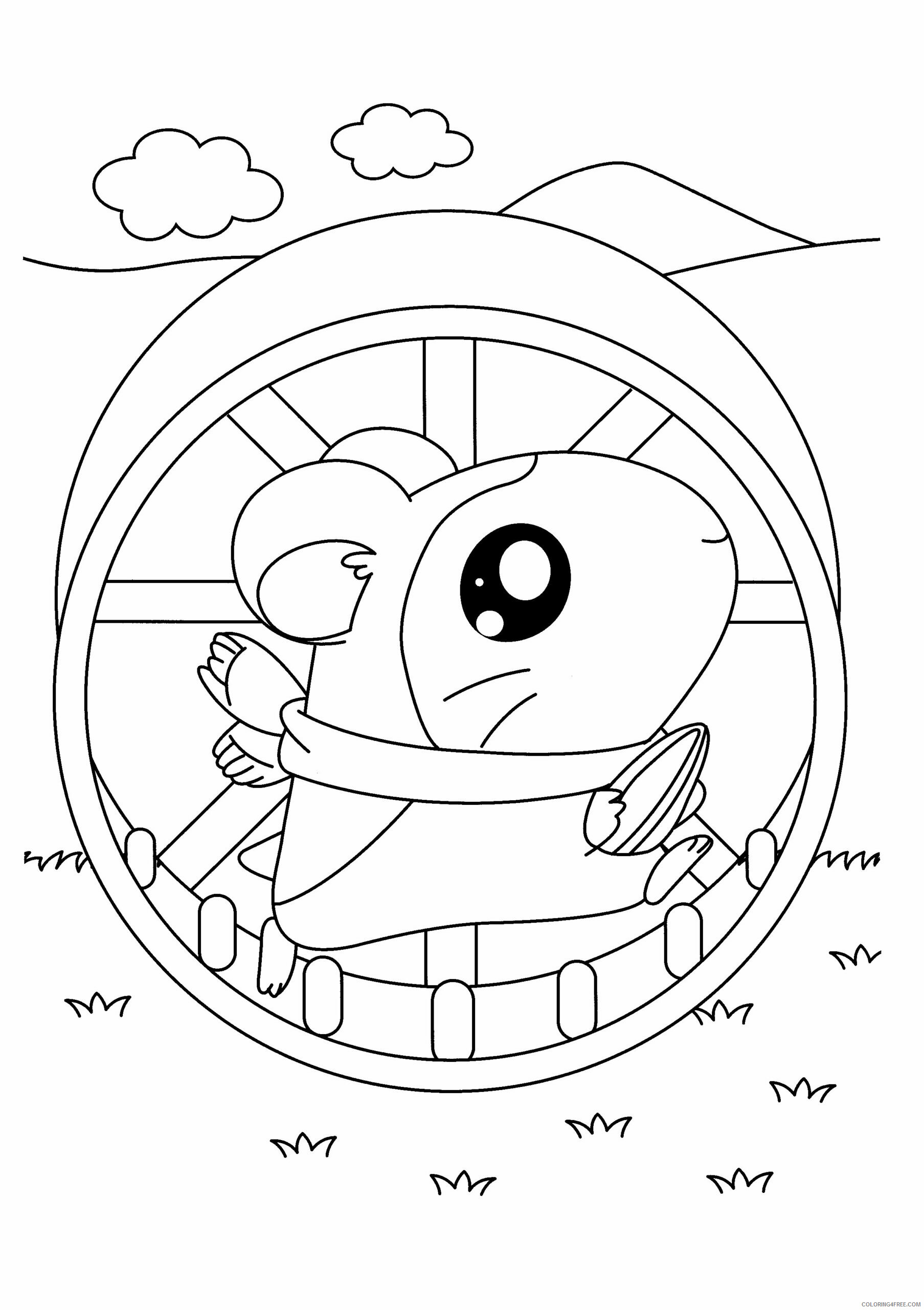 Hamtaro Printable Coloring Pages Anime hamtaro 203 2021 0671 Coloring4free