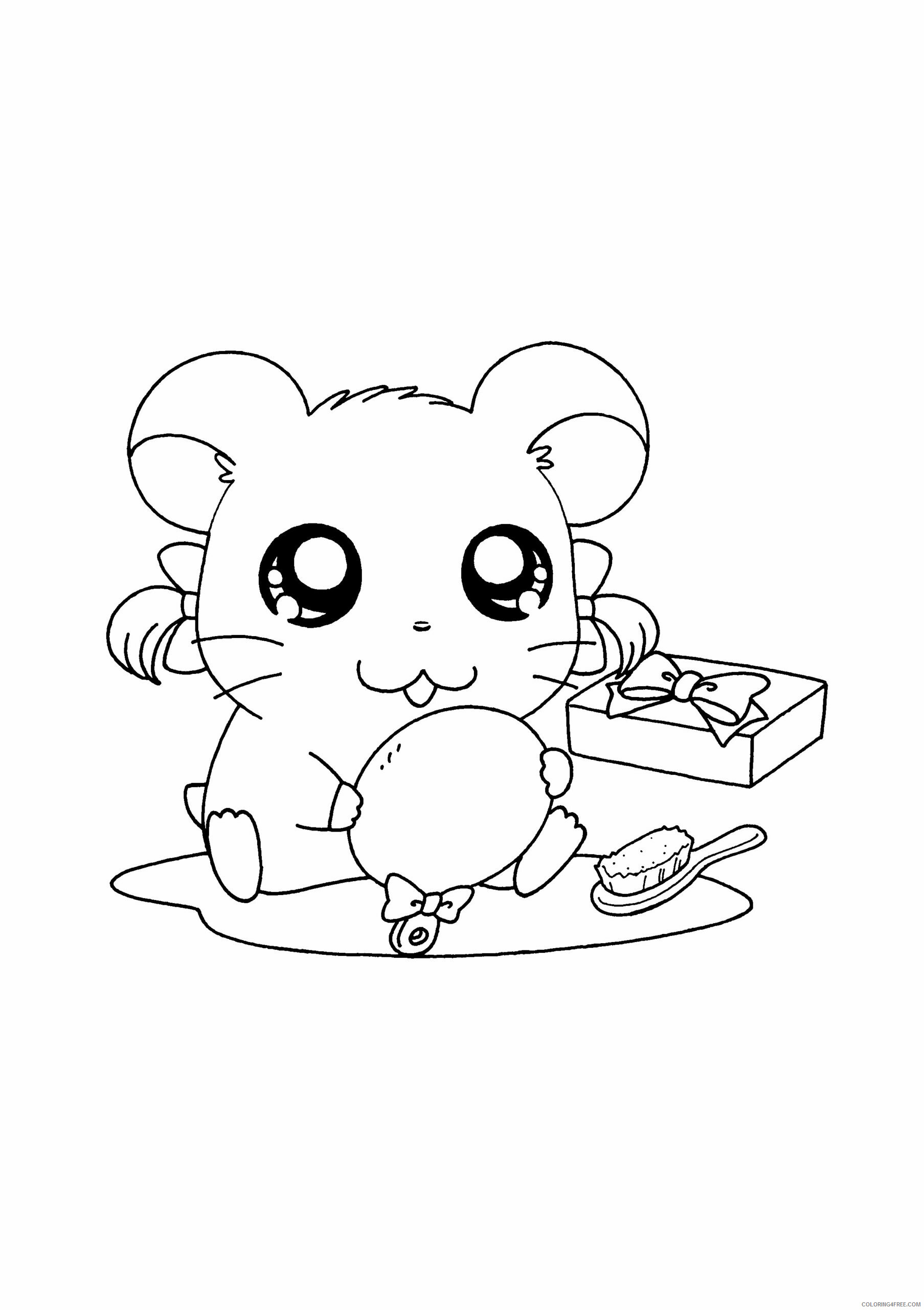 Hamtaro Printable Coloring Pages Anime hamtaro 230 2021 0695 Coloring4free