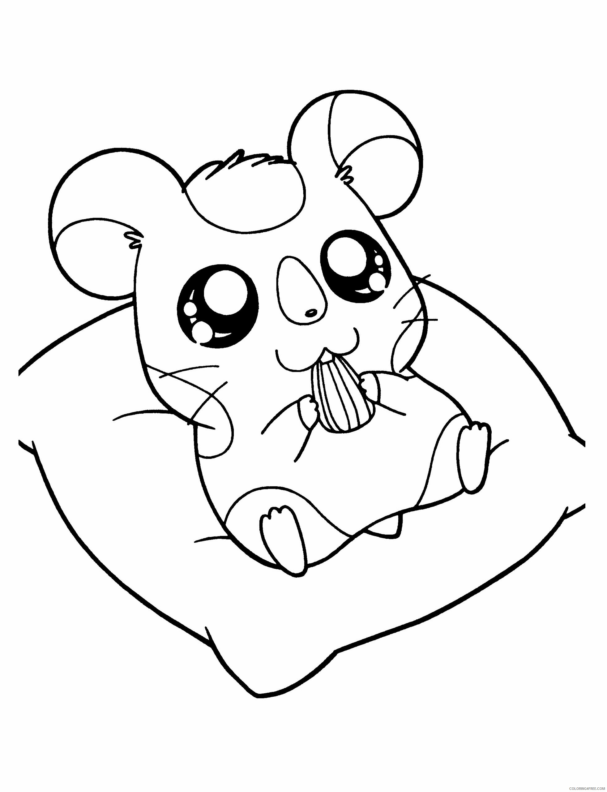 Hamtaro Printable Coloring Pages Anime hamtaro 72 2021 0783 Coloring4free