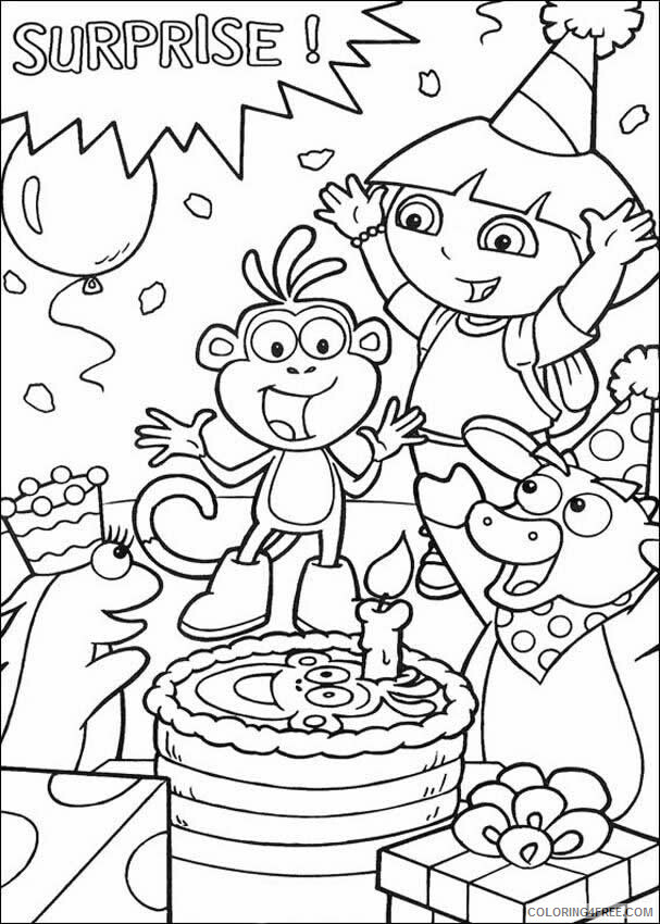 Happy Birthday Coloring Pages Holiday Happy Birthday Printable 2021 0709 Coloring4free