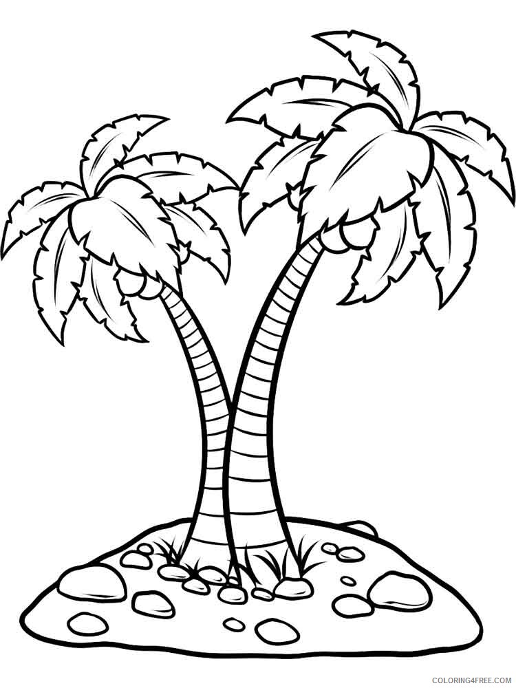 Island Coloring Pages Nature Island 9 Printable 2021 255 Coloring4free Coloring4free Com