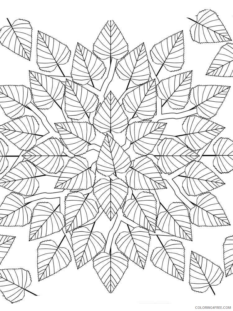 Leaf Coloring Pages Nature leaf 29 Printable 2021 327 Coloring4free
