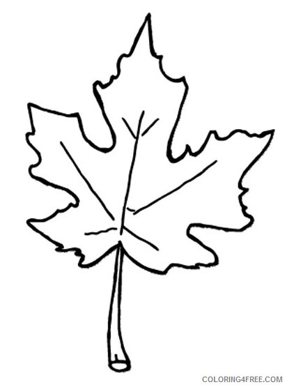 Leaves Coloring Pages Nature Fall Leaves Printable 2021 352 Coloring4free