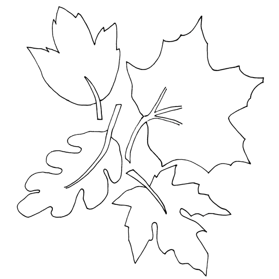 Leaves Coloring Pages Nature Fall Leaves Printable 2021 356 Coloring4free