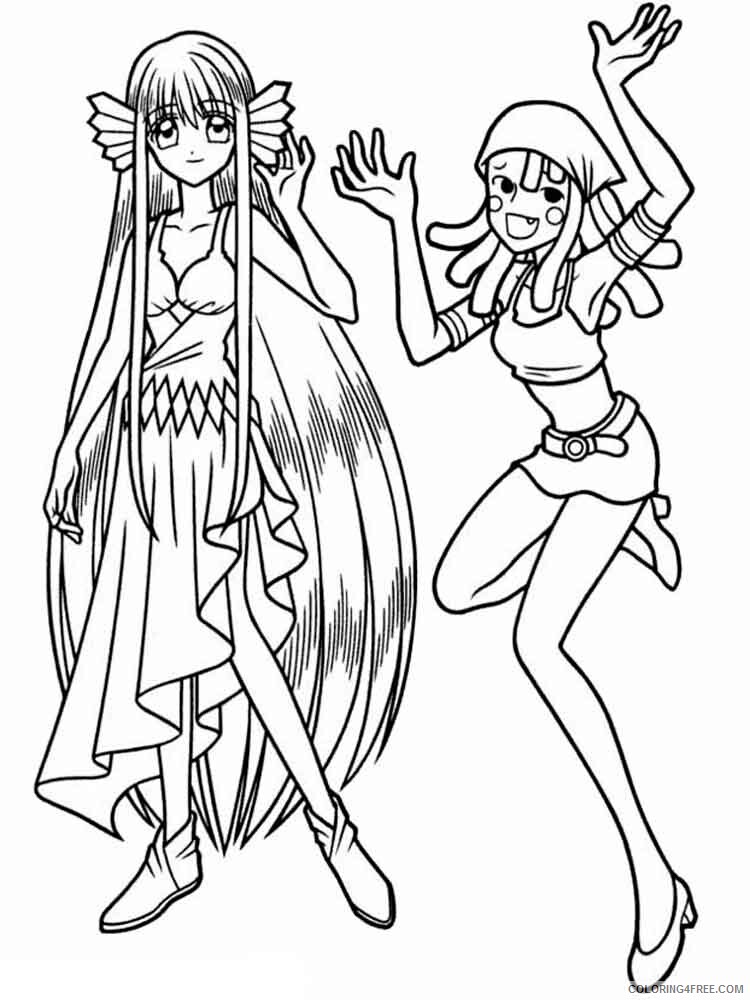 Mermaid Melody Pichi Pichi Pitch Coloring Pages Anime mermaid melody 11 Printable 2021 093 Coloring4free