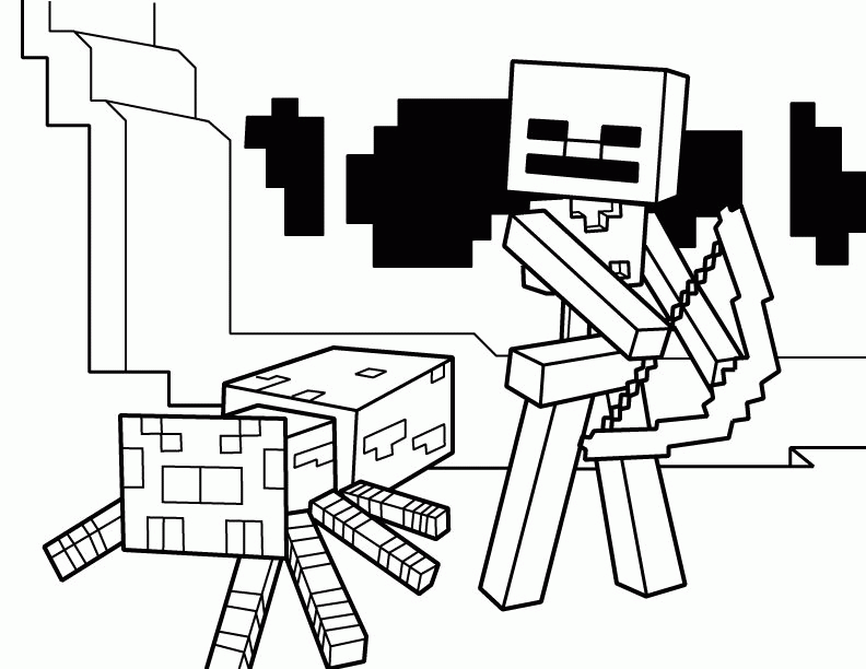 Minecraft Coloring Pages Games Minecraft Bow and Arrow Printable 2021 0476 Coloring4free