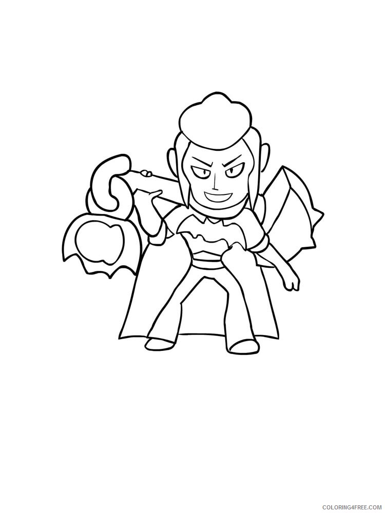 Mortis Coloring Pages Games Mortis Brawl Stars 4 Printable 2021 120 Coloring4free Coloring4free Com - brawl stars how to draw broc