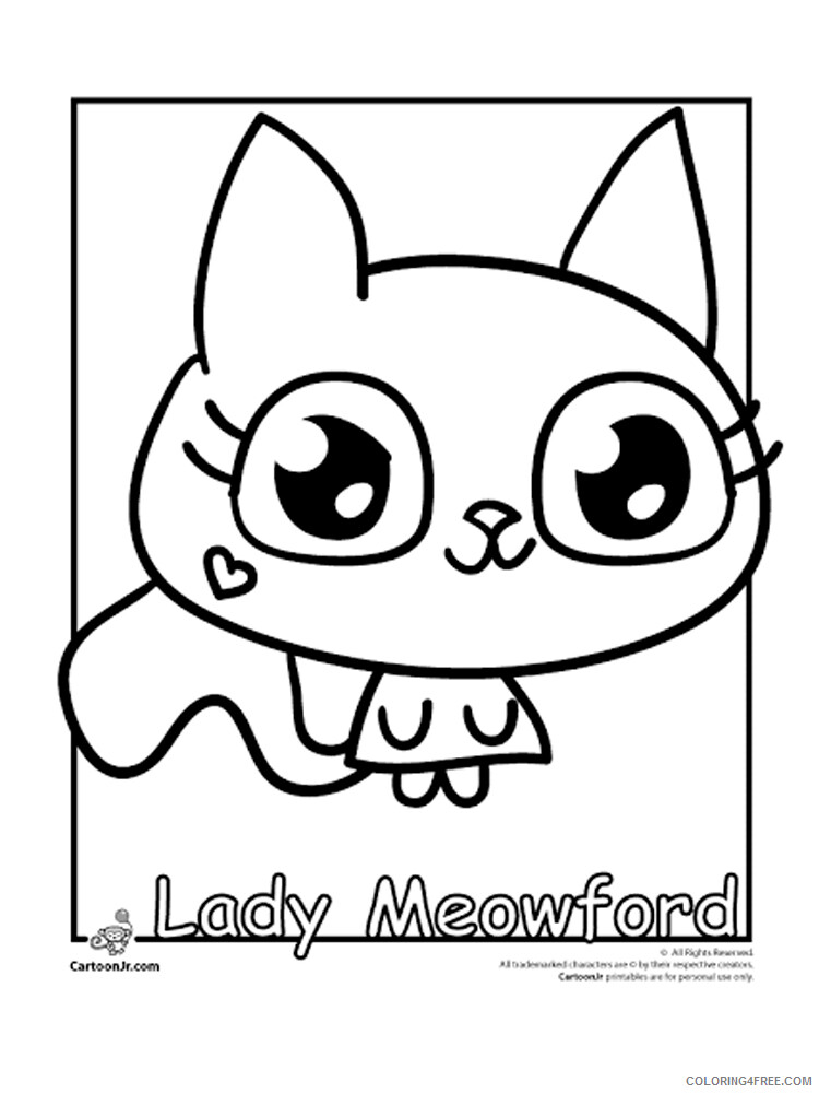 Moshi Monsters Coloring Pages Games Moshi Monsters 24 Printable 2021 0545 Coloring4free