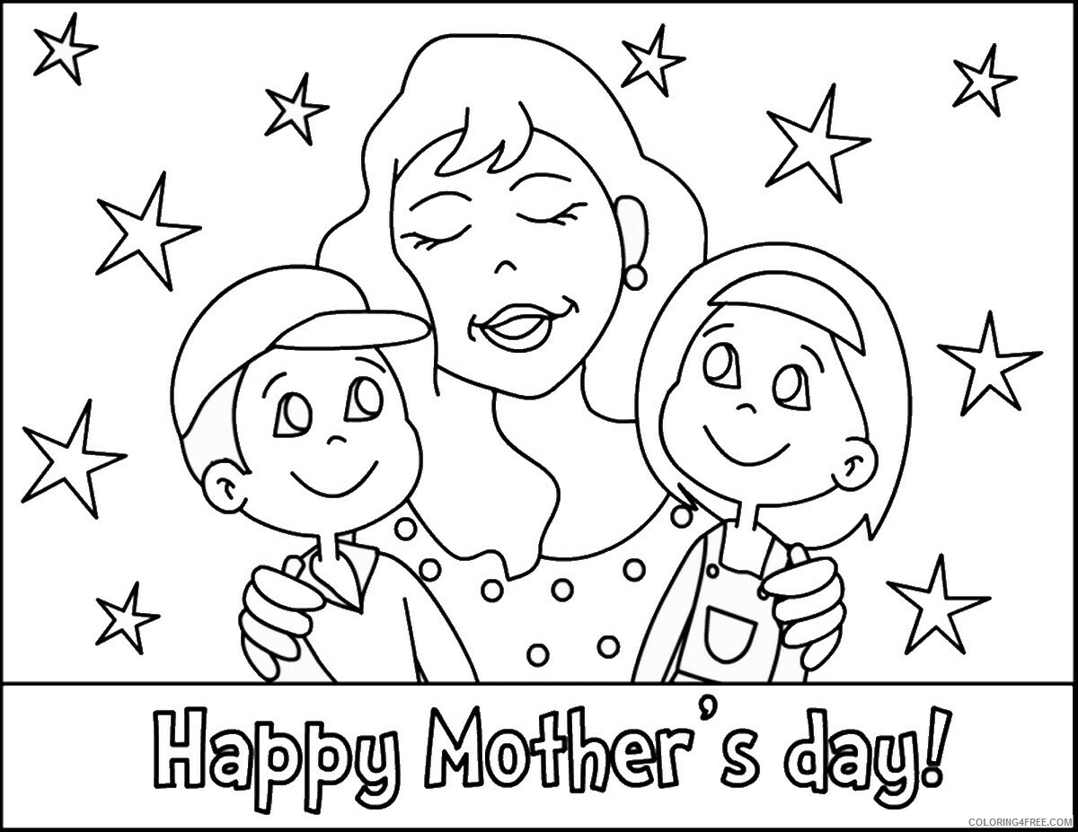 Mothers Day Coloring Pages Holiday mothers_day_coloring22 Printable 2021 0807 Coloring4free
