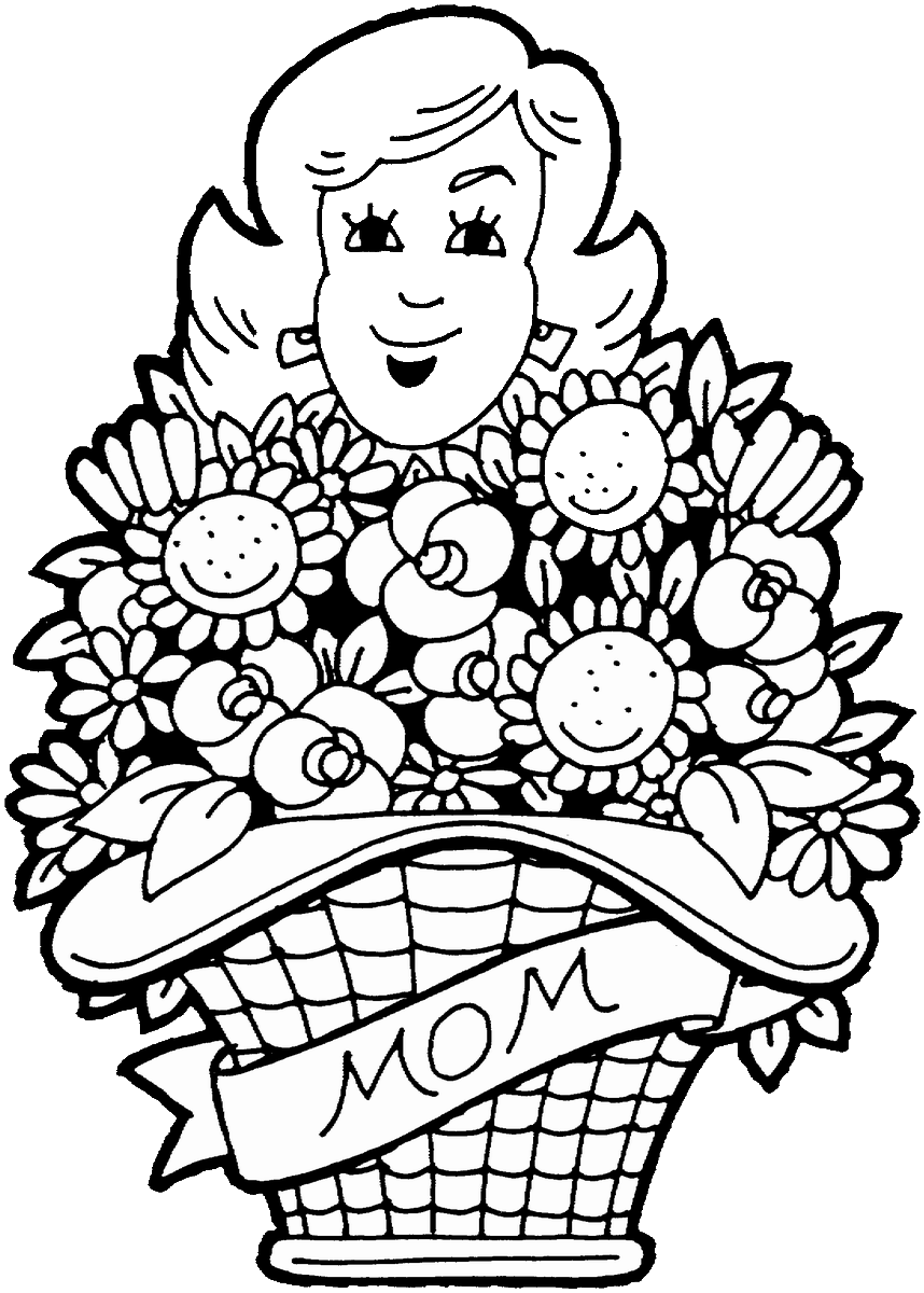 Mothers Day Coloring Pages Holiday mothers_day_coloring5 Printable 2021 0809 Coloring4free