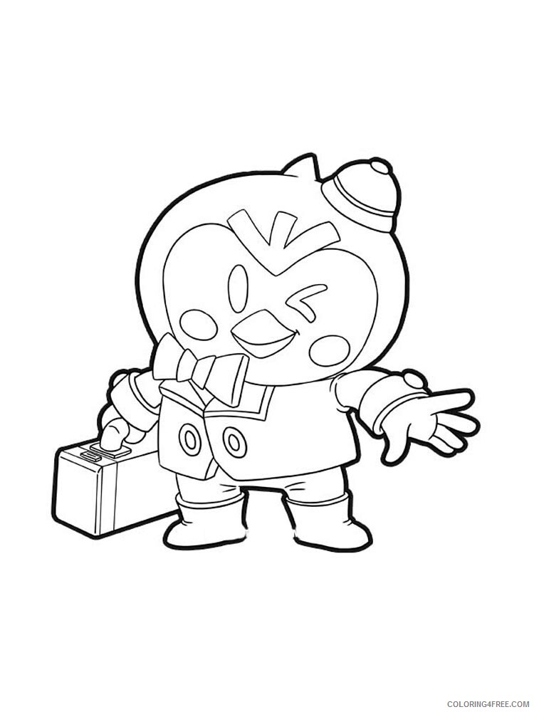 Mr P Coloring Pages Games Mr P Brawl Stars 4 Printable 2021 126 Coloring4free Coloring4free Com - mr.p brawl stars inside