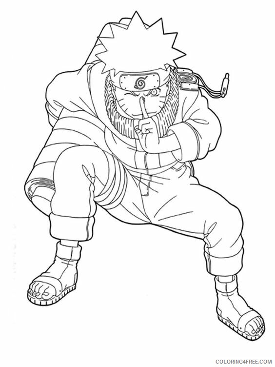 Naruto Printable Coloring Pages Anime 1561188935_naruto with scroll a4 2021 0850 Coloring4free