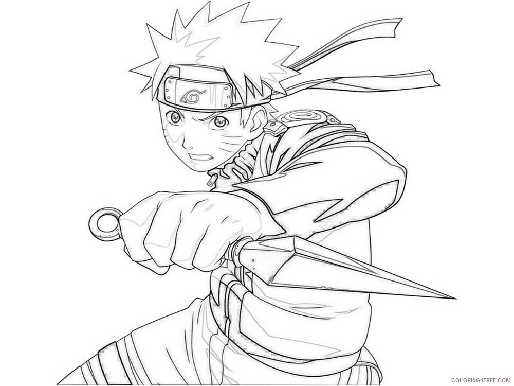 Naruto Printable Coloring Pages Anime anime naruto 23 2021 0863 Coloring4free
