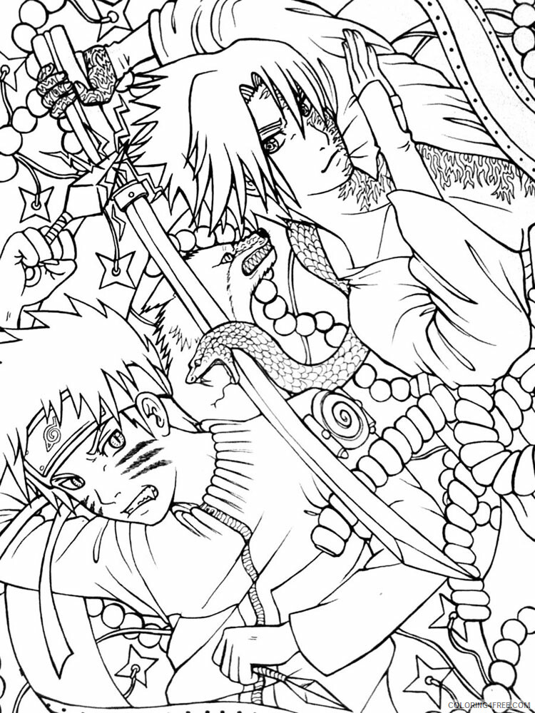 Naruto Printable Coloring Pages Anime anime naruto 7 2021 0880 Coloring4free