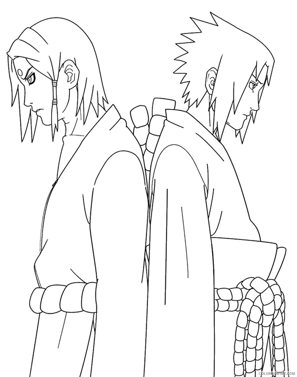 Naruto Printable Coloring Pages Anime naruto_cl_05 2021 0886 Coloring4free