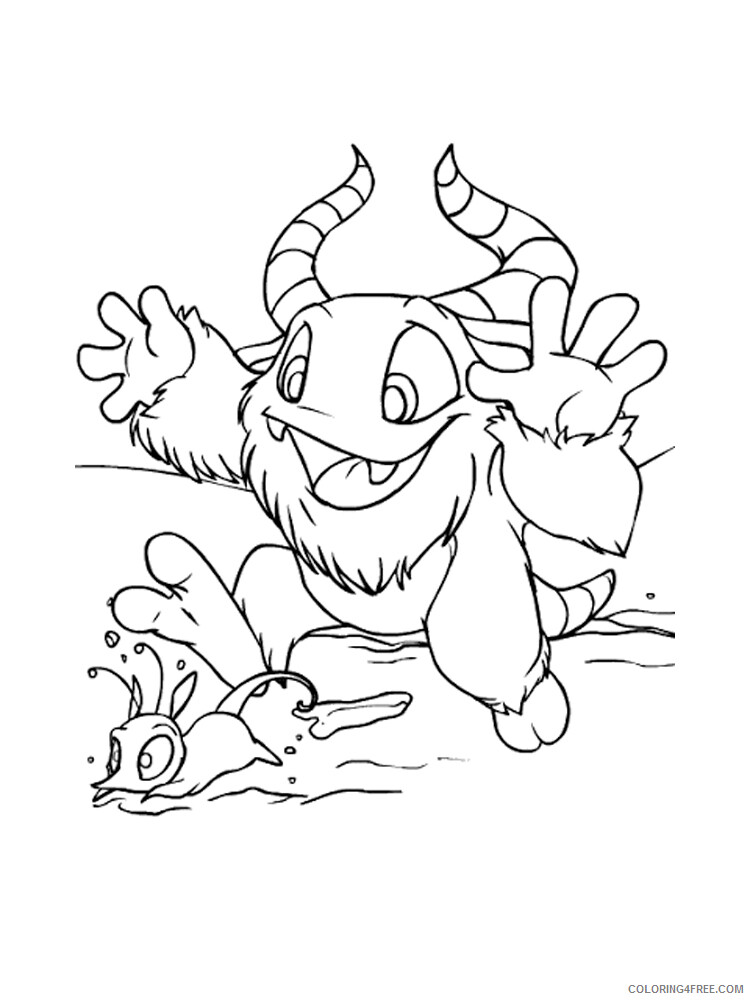 Neopets Coloring Pages Games Neopets 19 Printable 2021 0717 Coloring4free