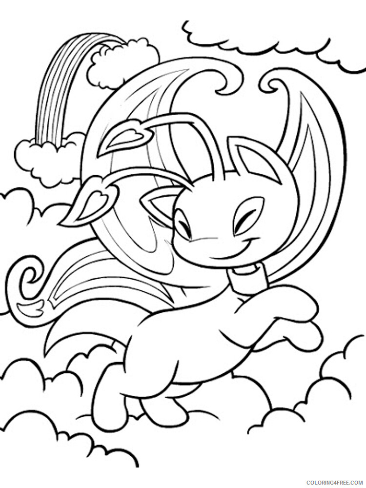 Neopets Coloring Pages Games Neopets 26 Printable 2021 0722 Coloring4free