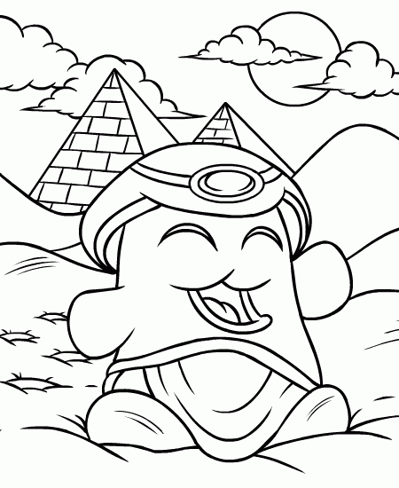 Neopets Coloring Pages Games neopets 11 Printable 2021 0687 Coloring4free