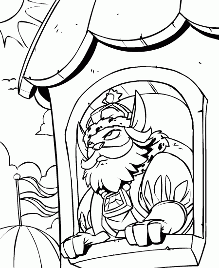 Neopets Coloring Pages Games neopets 120 Printable 2021 0699 Coloring4free