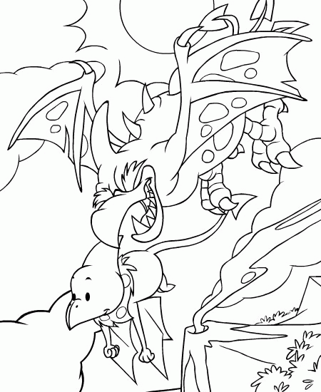 Neopets Coloring Pages Games neopets 37 Printable 2021 0733 Coloring4free