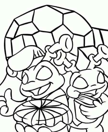 Neopets Coloring Pages Games neopets 38 Printable 2021 0734 Coloring4free