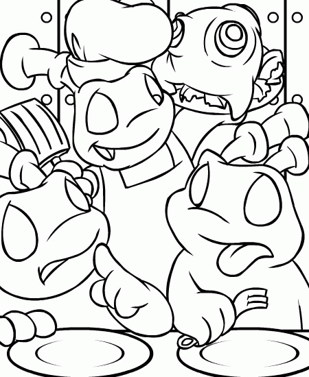 Neopets Coloring Pages Games neopets 50 Printable 2021 0749 Coloring4free