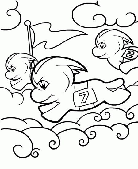 Neopets Coloring Pages Games neopets 93 Printable 2021 0795 Coloring4free