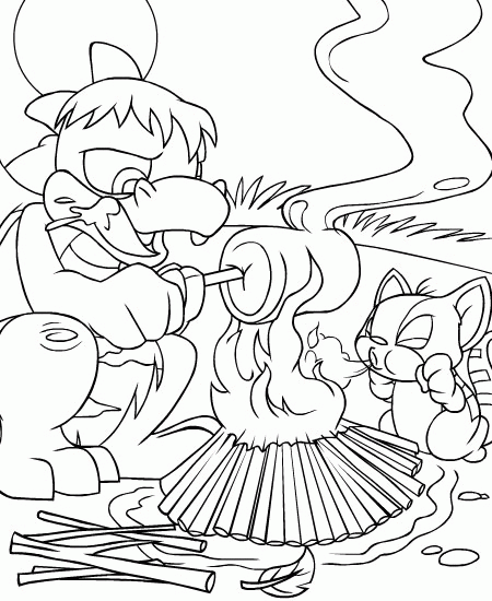 Neopets Coloring Pages Games neopets OmNTY Printable 2021 0627 Coloring4free