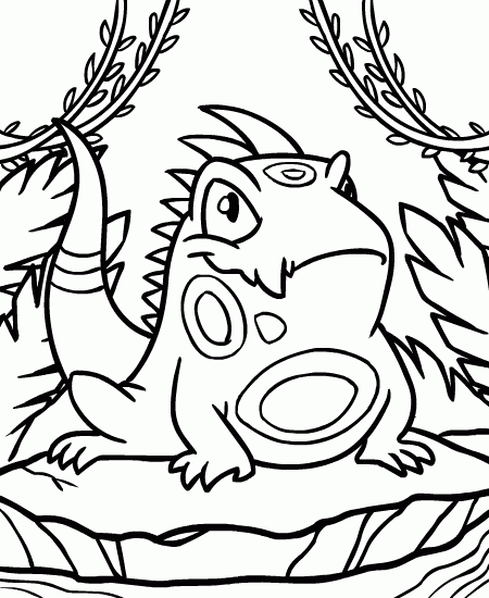 Neopets Coloring Pages Games neopets UEg8g Printable 2021 0637 Coloring4free