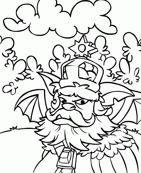 Neopets Coloring Pages Games neopets brightvale bpj46 Printable 2021 0656 Coloring4free