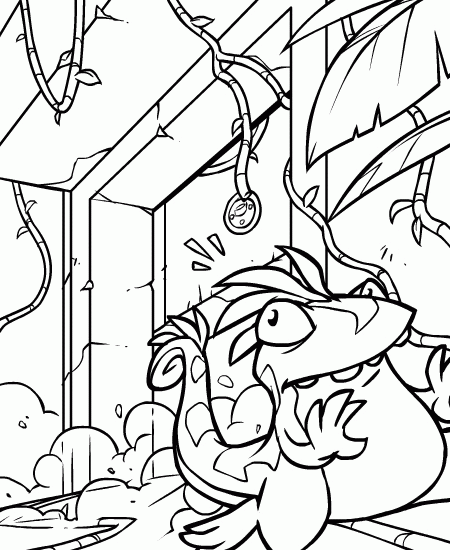Neopets Coloring Pages Games neopets kStto Printable 2021 0613 Coloring4free