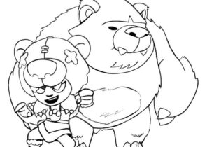 Brawl Stars Coloring Pages Page 5 Of 11 Coloring4free Com - brawl stars nita to color
