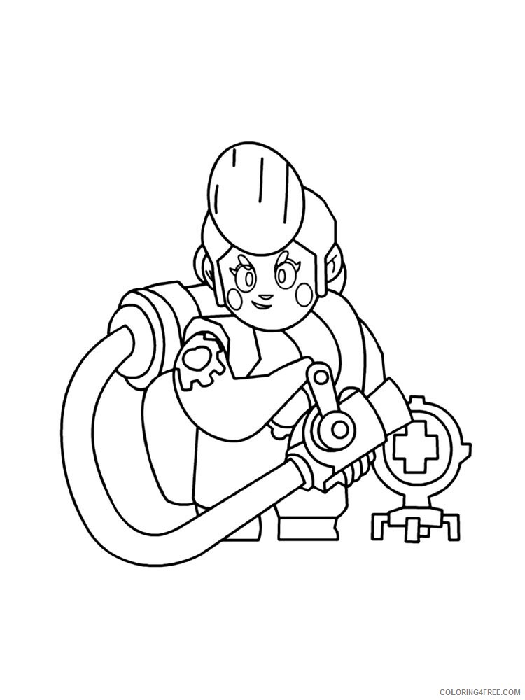 Pam Coloring Pages Games Pam Brawl Stars 3 Printable 2021 134 Coloring4free Coloring4free Com - brawl stars pam egg