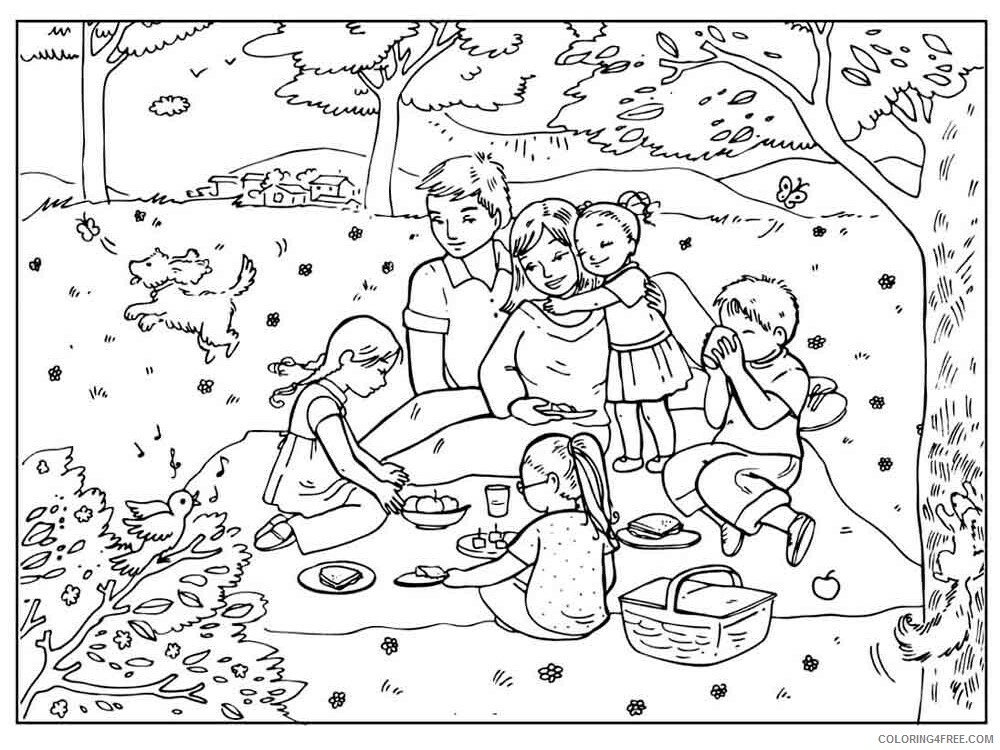 Park Coloring Pages Nature park 3 Printable 2021 425 Coloring4free