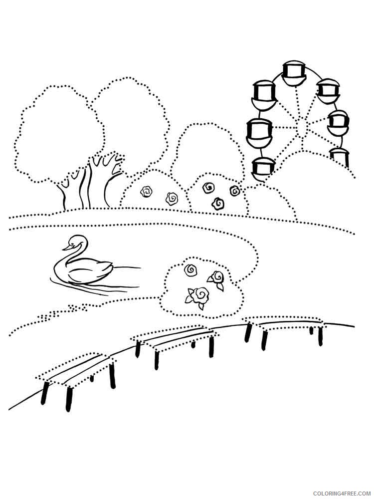 Park Coloring Pages Nature park 8 Printable 2021 428 Coloring4free