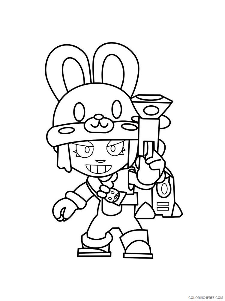 Penny Coloring Pages Games Penny Brawl Stars 2 Printable 2021 138 Coloring4free Coloring4free Com - colt brawl stars coloriage