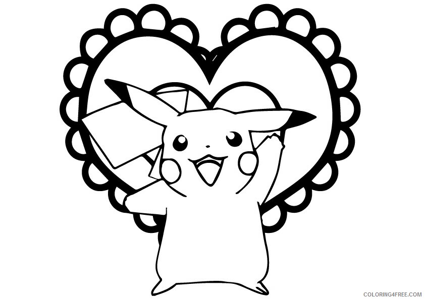 Pikachu Printable Coloring Pages Anime 1528273310_pikachu a4 2021 0925 Coloring4free