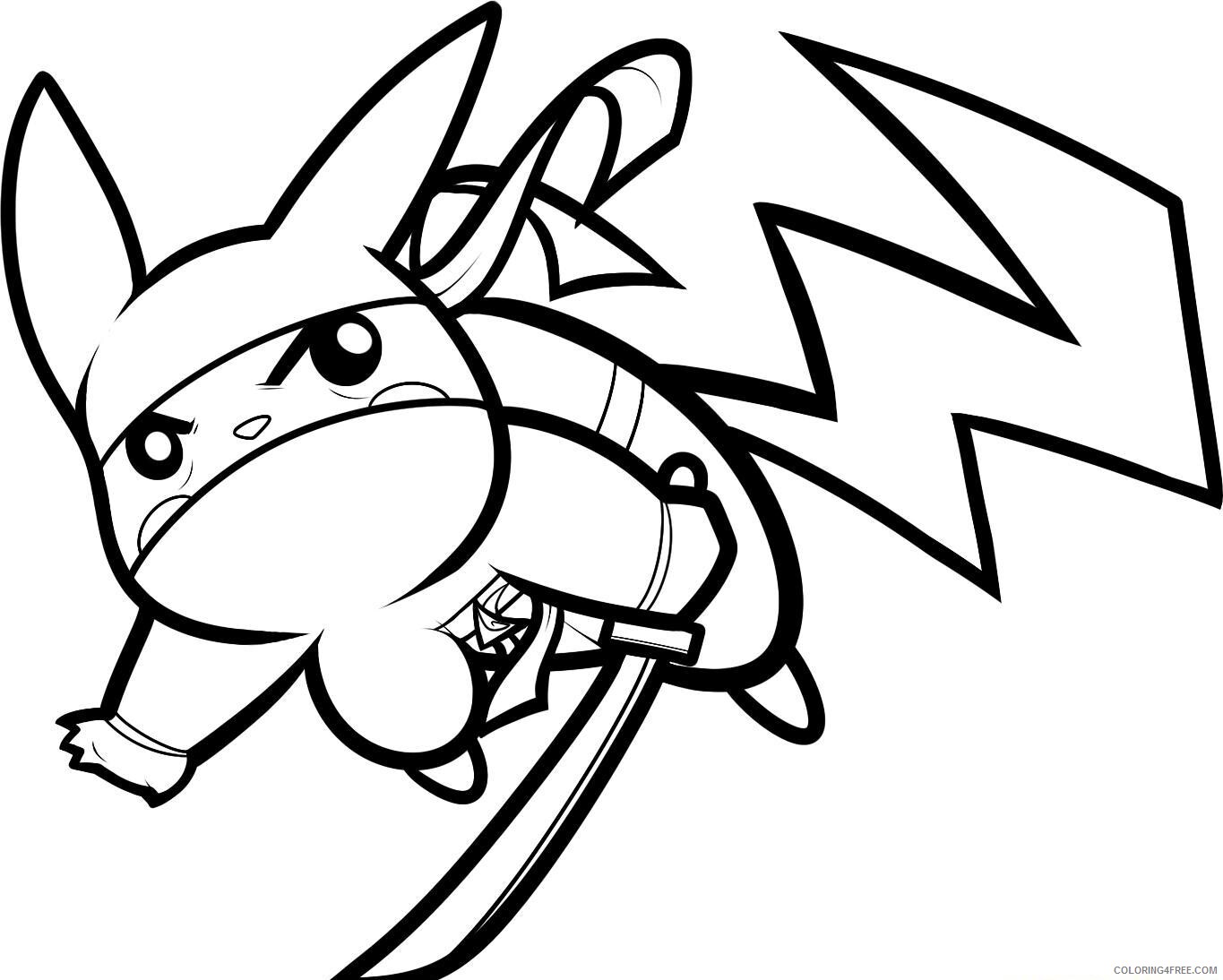 Pikachu Printable Coloring Pages Anime 1529547576_40 2021 0928 Coloring4free