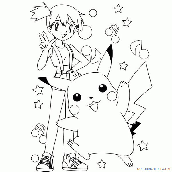 Pikachu Printable Coloring Pages Anime Free Pokemon Pikachu 2021 0938 Coloring4free