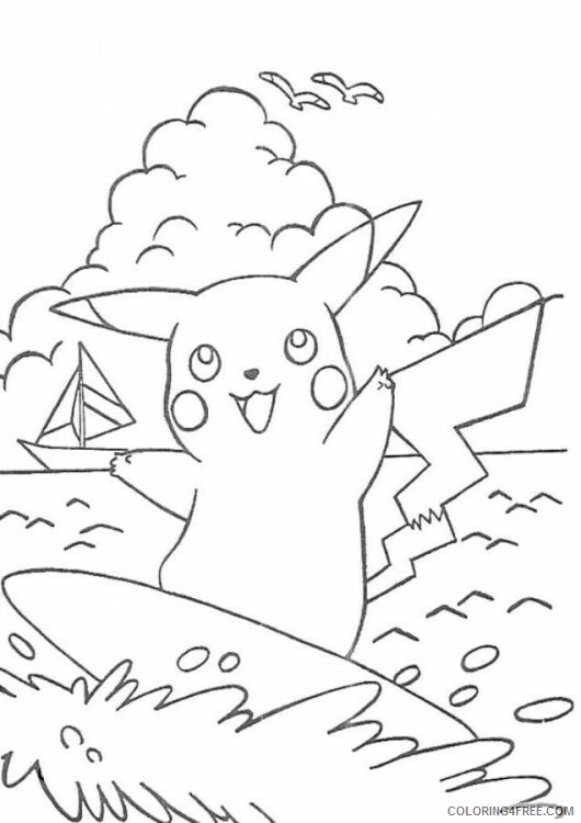 Pikachu Printable Coloring Pages Anime Pikachu 2021 0953 Coloring4free
