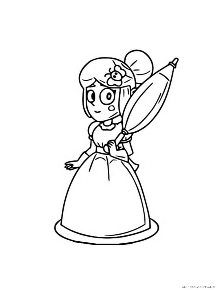 Piper Coloring Pages Games piper brawl stars 12 Printable 2021 144 Coloring4free
