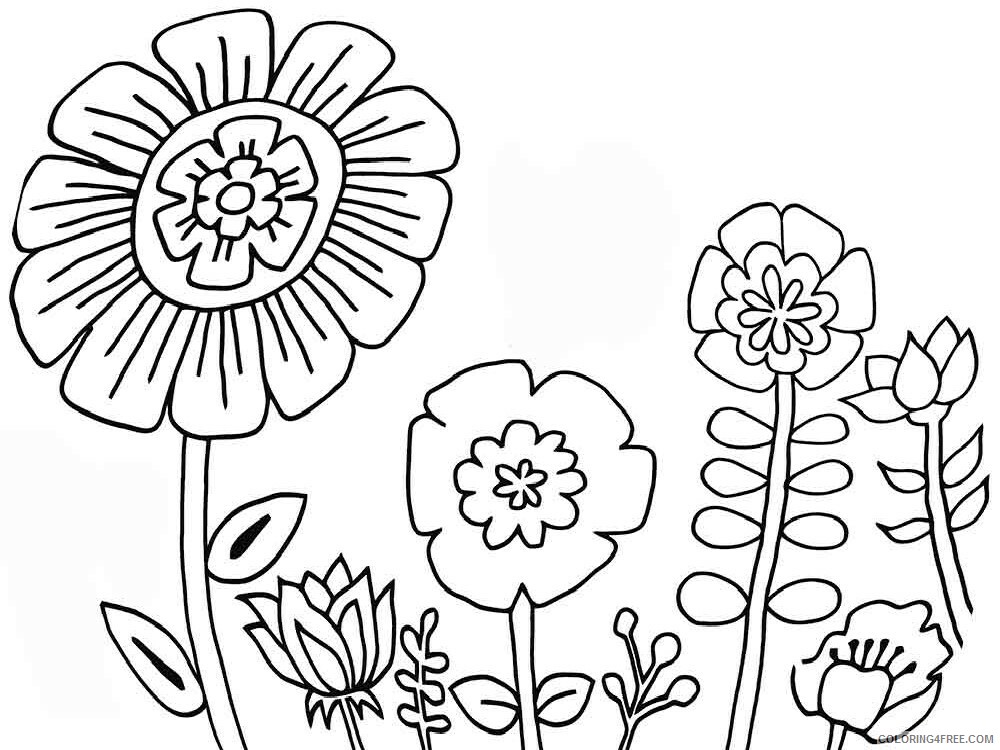 Plants Coloring Pages Nature plants 11 Printable 2021 431 Coloring4free