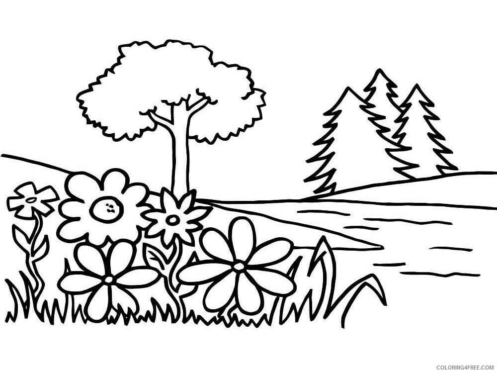 Plants Coloring Pages Nature plants 21 Printable 2021 437 Coloring4free