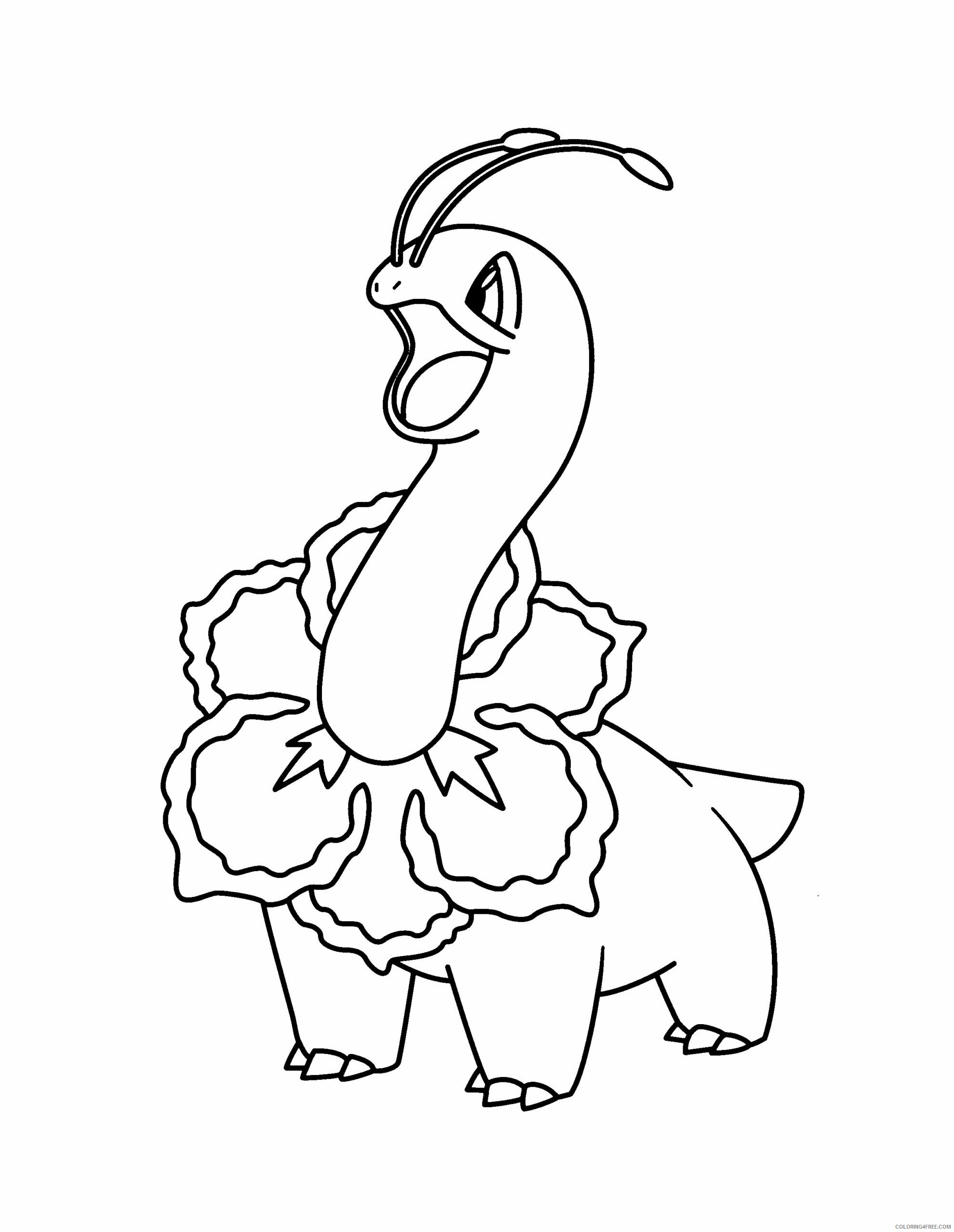 Pokemon Advanced Coloring Pages Anime pokemon advanced 144 Printable 2021 174 Coloring4free