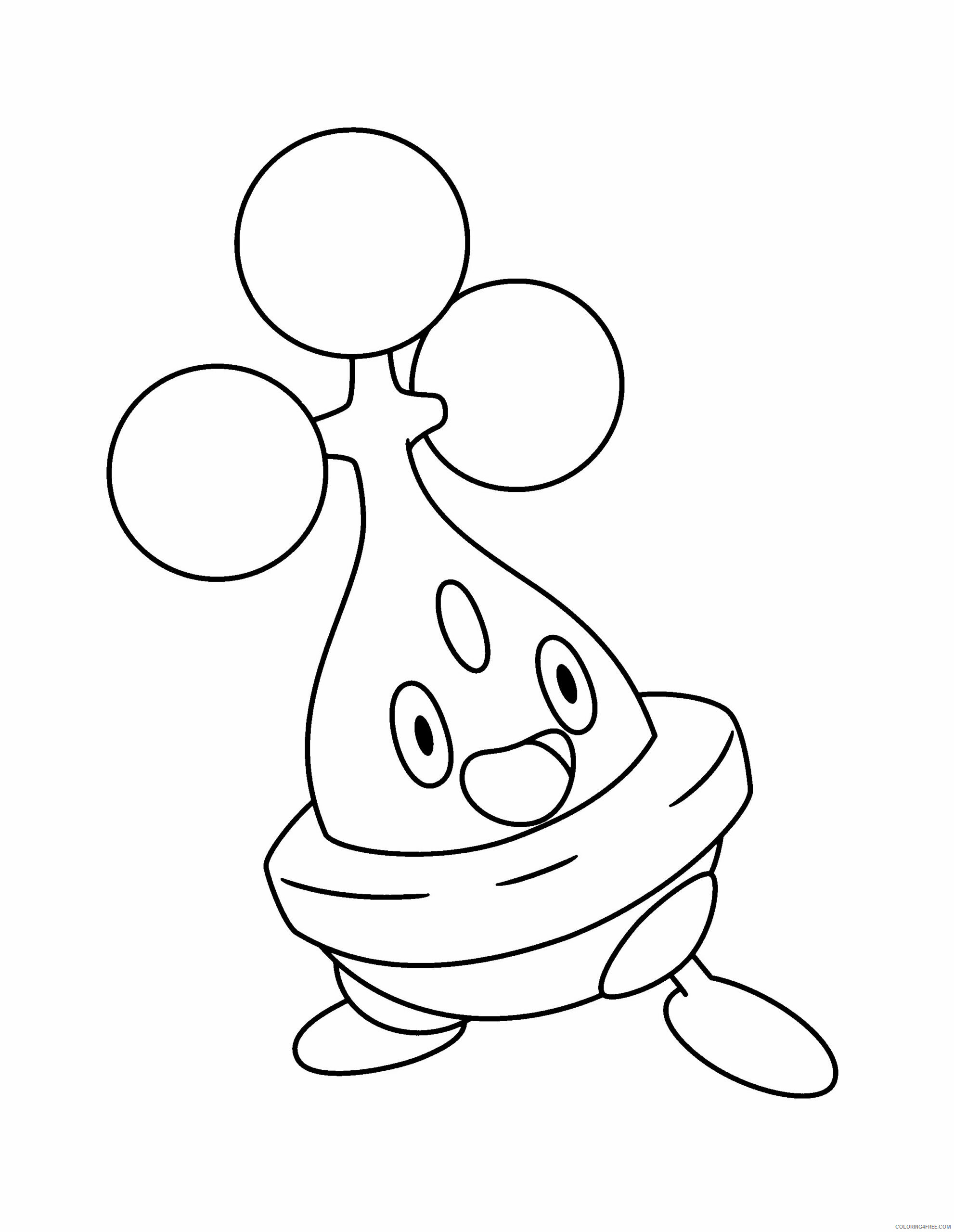 Pokemon Advanced Coloring Pages Anime pokemon advanced 241 Printable 2021 281 Coloring4free