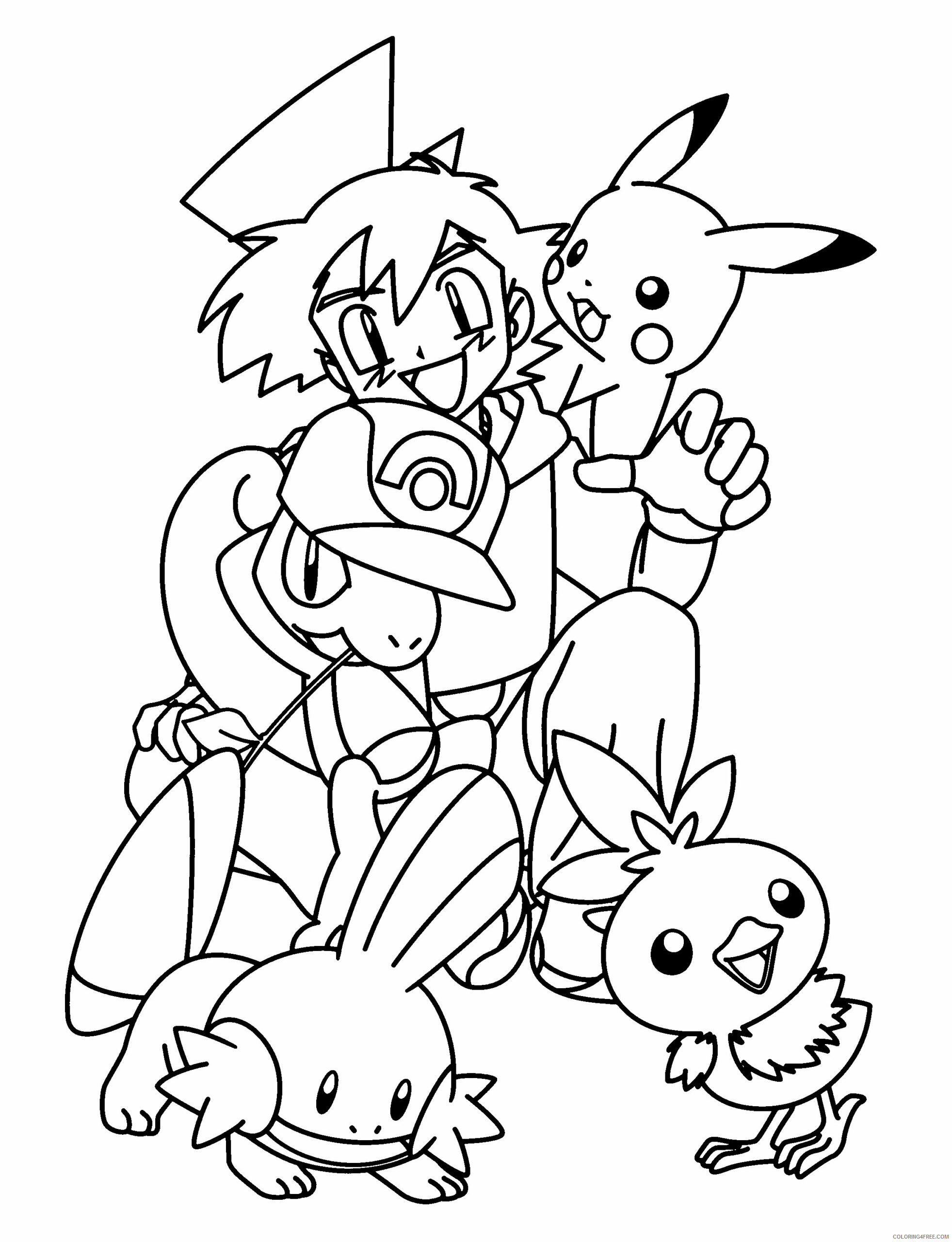 Pokemon Advanced Coloring Pages Anime pokemon advanced 273 Printable 2021 316 Coloring4free