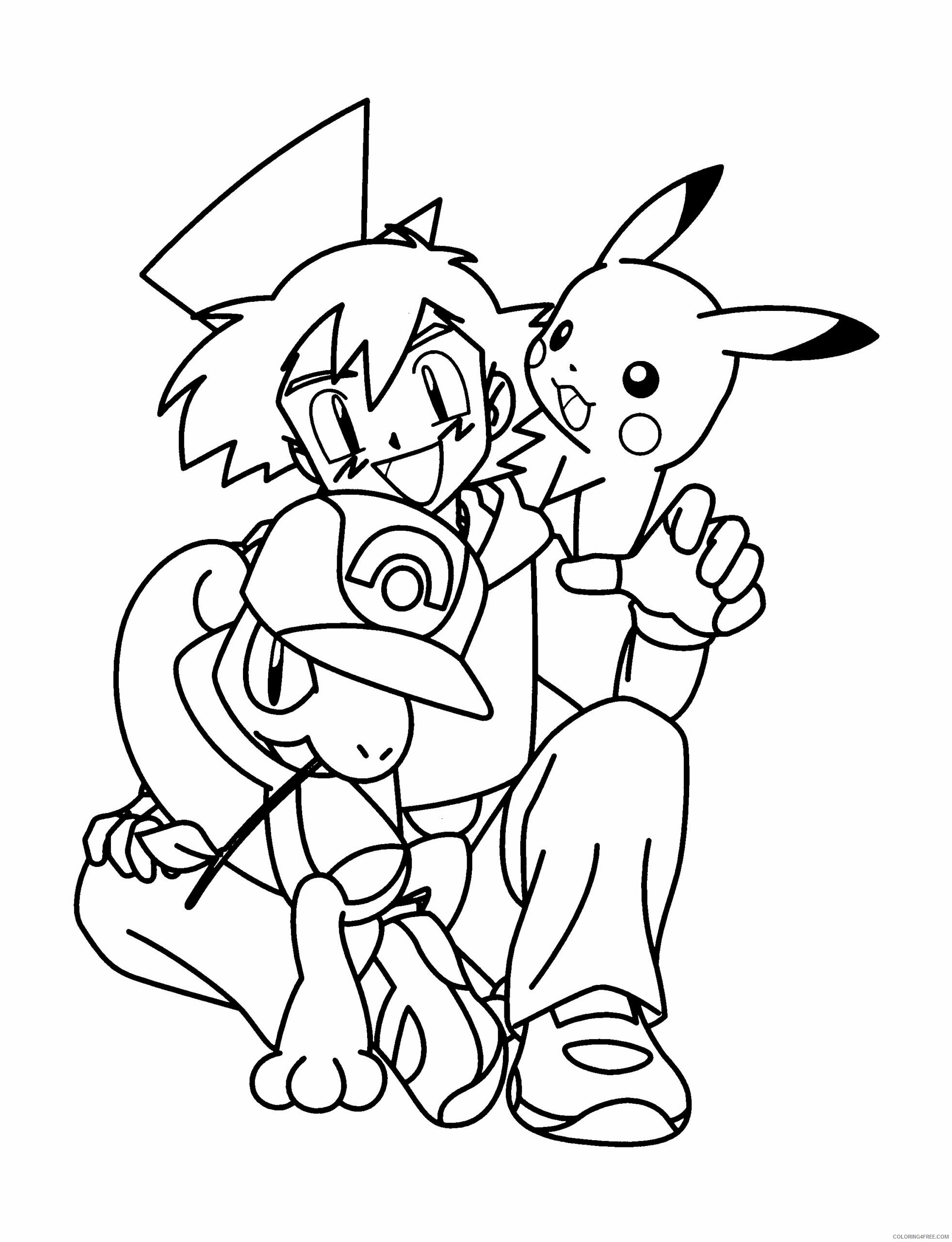 Pokemon Advanced Coloring Pages Anime pokemon advanced 274 Printable 2021 317 Coloring4free